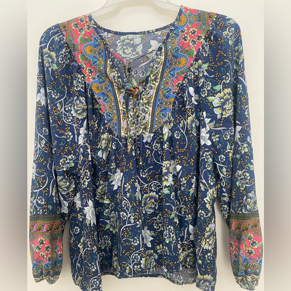 Boho style top